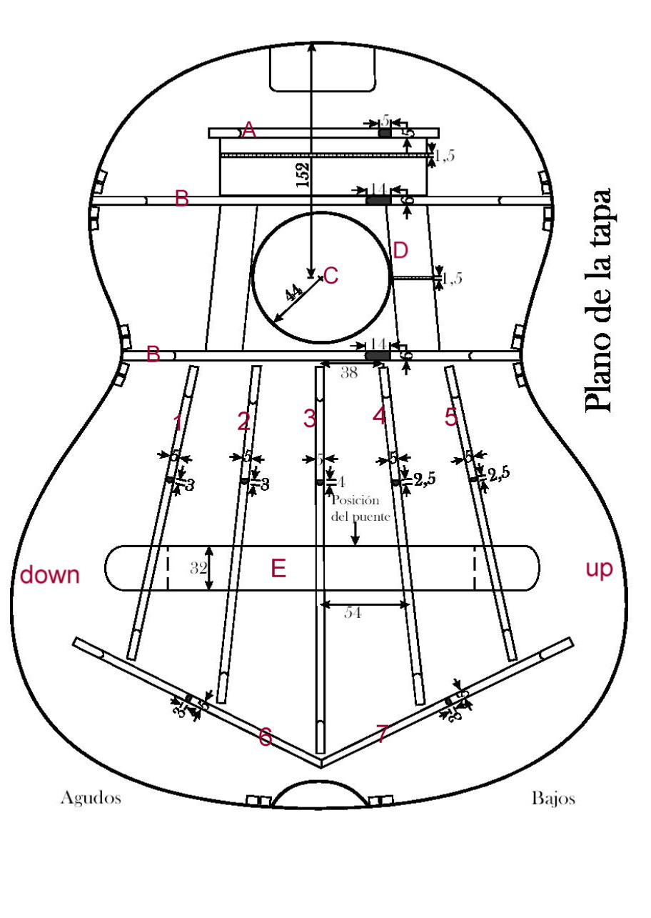 Flamenco Guitar Plans